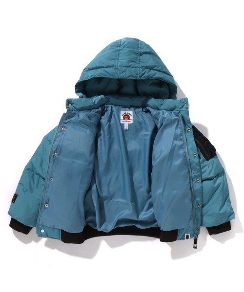 A BATHING APE（アベイシングエイプ） ダウン アウター BAPE HOODIE
