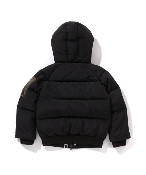 A BATHING APE（アベイシングエイプ） ダウン アウター BAPE HOODIE