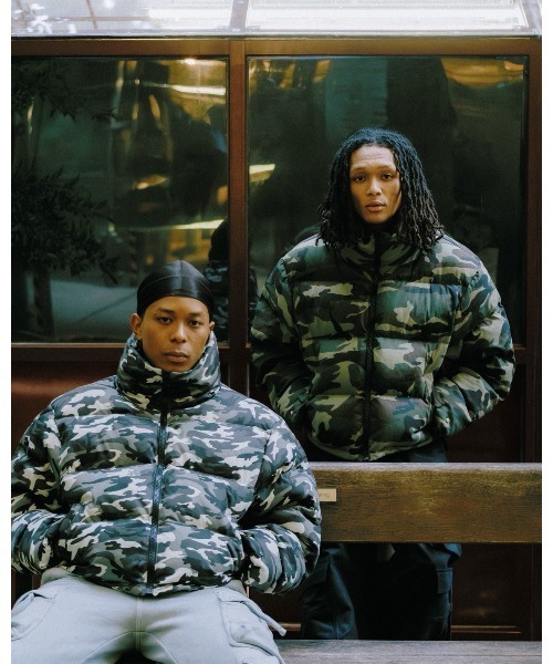 BREATH ダウンジャケット ダウン CAMO DOWN JACKET メンズ : ZOZOTOWN