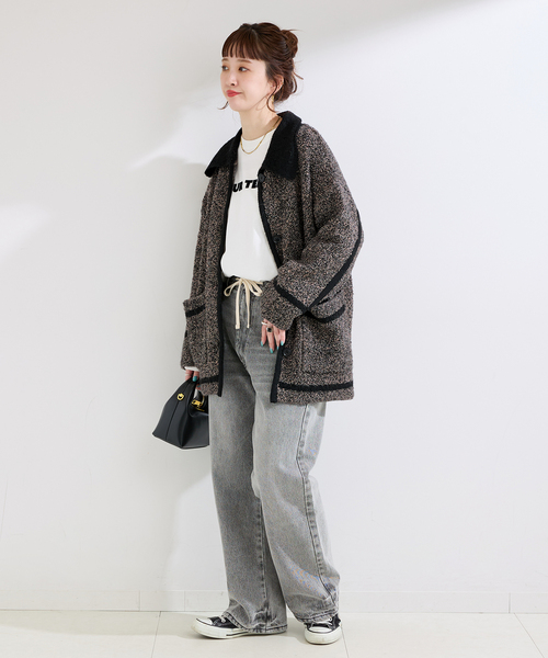 B.C STOCK（ベーセーストック） カーディガン 「Sサイズ展開」手洗い可