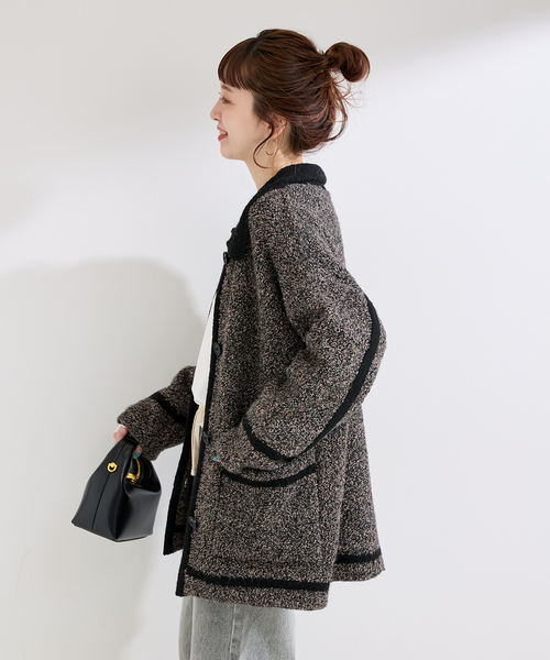 B.C STOCK（ベーセーストック） カーディガン 「Sサイズ展開」手洗い可