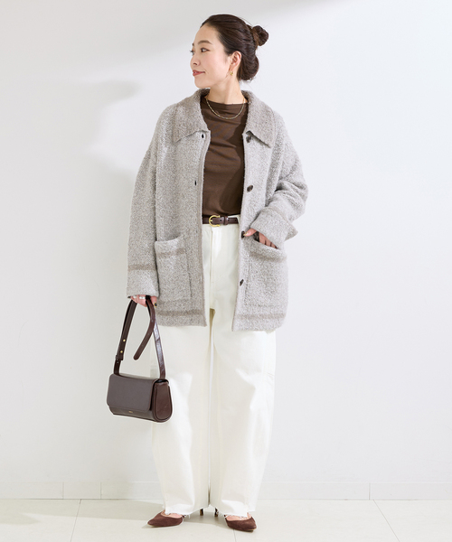 B.C STOCK（ベーセーストック） カーディガン 「Sサイズ展開」手洗い可