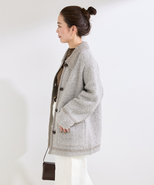 B.C STOCK（ベーセーストック） カーディガン 「Sサイズ展開」手洗い可