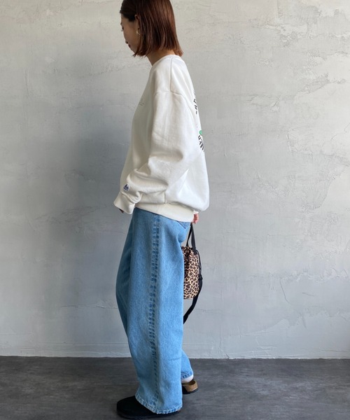 「The Endless Summer」 スウェットカットソー X-LARGE ホワイト レディース_画像7