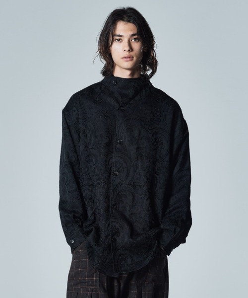 glamb（グラム） 長袖シャツ M ブラック メンズ : ZOZOTOWN Yahoo!店