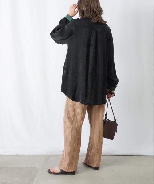 「LUCA/LADY LUCK LUCA」 長袖ブラウス FREE パープル レディース_画像5