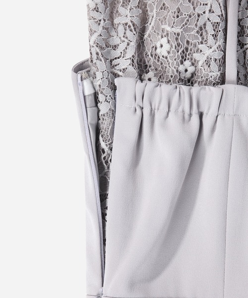 「DRESS PLUS」 オールインワン S ダークカーキ レディース_画像6