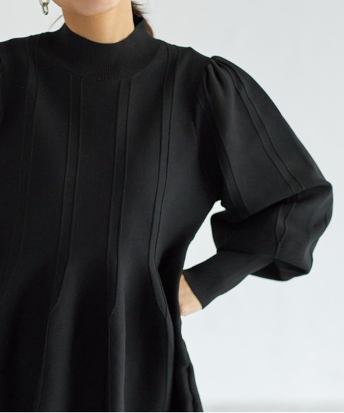 「each」 「Deux Amour」長袖ニット FREE アイボリー レディース_画像4