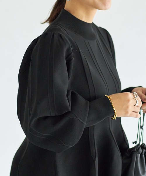 「each」 「Deux Amour」長袖ニット FREE アイボリー レディース_画像9