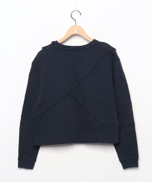 「BEAMS BOY」 スウェットカットソー 36 ネイビー レディース_画像2