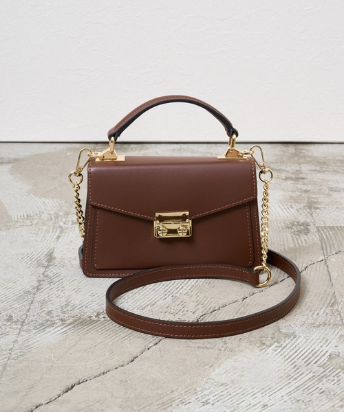 AULENTTI（オウレンティ） 2WAYバッグ FREE ブラウン レディース