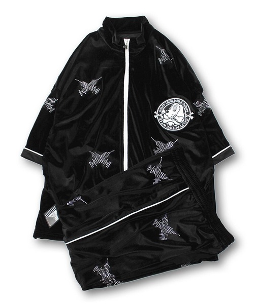 GALFY　ガルフィー　ナイロンジャケット　セットアップ　人気　ブラック　上下L GALFY（ガルフィー） セットアップ L ブラック メンズ : ZOZOTOWN