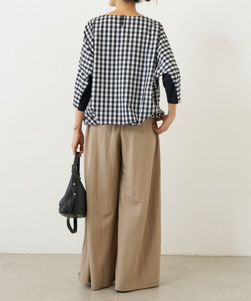 BEARDSLEY（ビアズリー） パンツ ジャージーワイドパンツ レディース