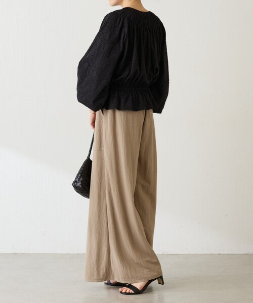 ビアズレイ　ワイドパンツ BEARDSLEY（ビアズリー） パンツ ジャージーワイドパンツ レディース