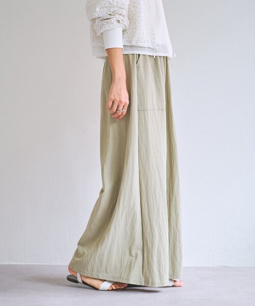 BEARDSLEY（ビアズリー） パンツ ジャージーワイドパンツ レディース