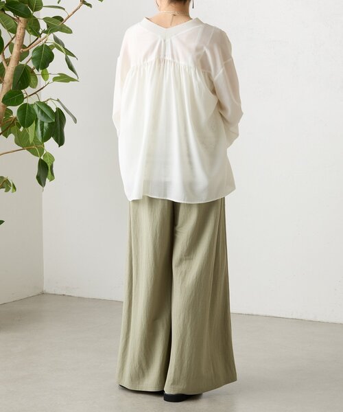 BEARDSLEY（ビアズリー） パンツ ジャージーワイドパンツ レディース