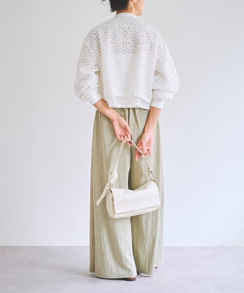 BEARDSLEY（ビアズリー） パンツ ジャージーワイドパンツ レディース