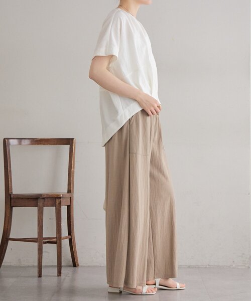 BEARDSLEY（ビアズリー） ワイドパンツ パンツ ジャージーワイドパンツ