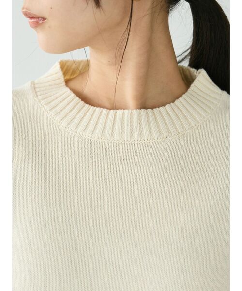「CRAFT STANDARD BOUTIQUE」 長袖ニット FREE アイボリー レディース_画像5