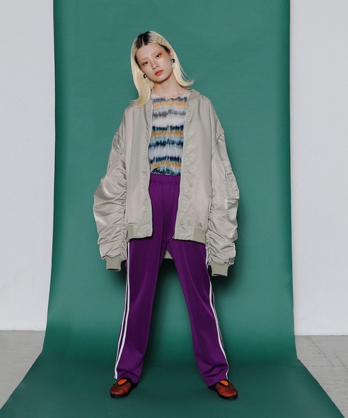 「PUNYUS」 ブルゾン 3 カーキ レディース_画像2