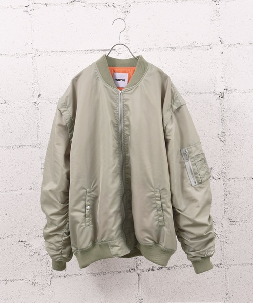 「PUNYUS」 ブルゾン 3 カーキ レディース_画像4