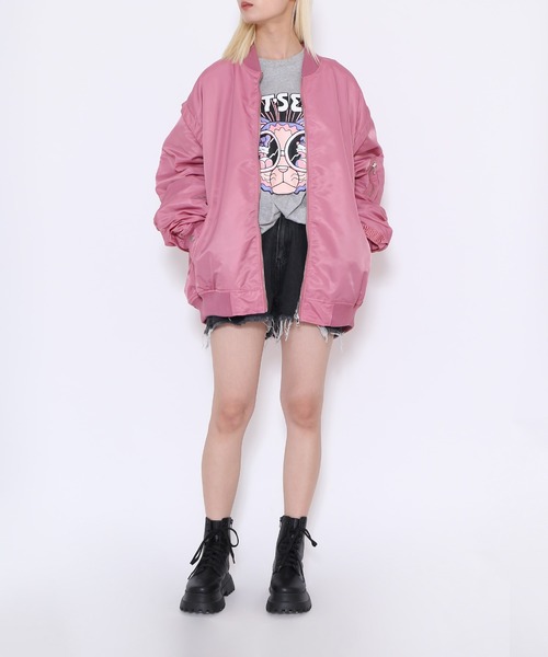 「PUNYUS」 ブルゾン 3 カーキ レディース_画像6