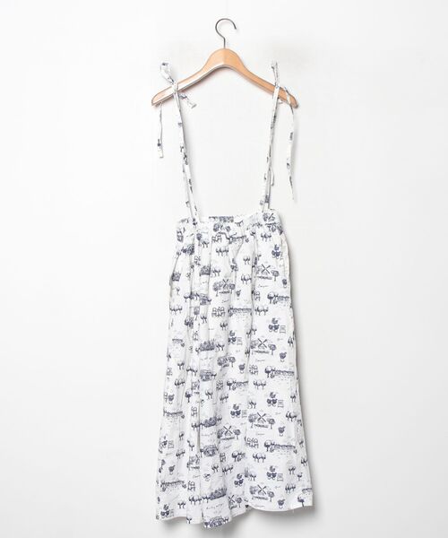 「RUBY AND YOU」 リボンスカート FREE ホワイト レディース_画像2