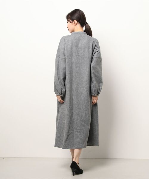 「conges payes ADIEU TRISTESSE」 長袖ワンピース 38 グリーン レディースの画像6