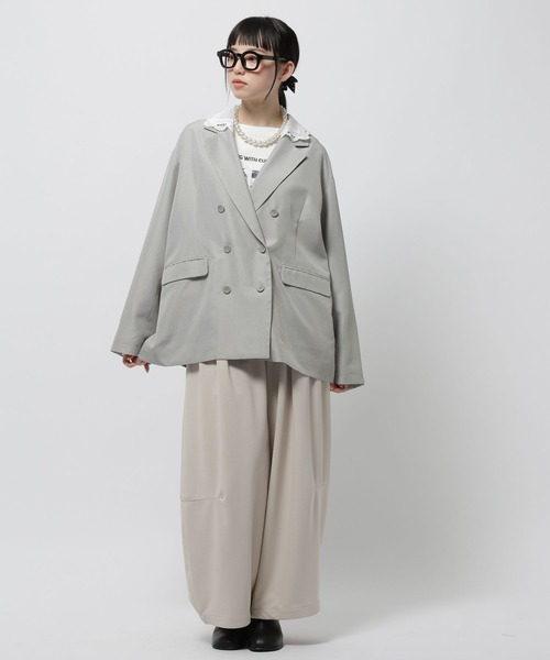 niko and…（ニコアンド） ジャケット テーラードジャケット 2WAY衿