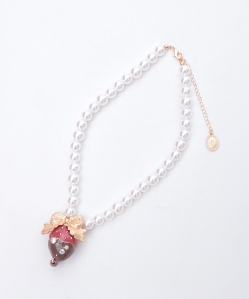 axes femme POETIQUE ネックレス ストロベリーフォンデュNC