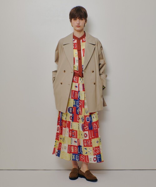 ❤️極美品 アルアバイル allureville ショートトレンチコート allureville（アルアバイル） トレンチコート コート オーバーサイズ