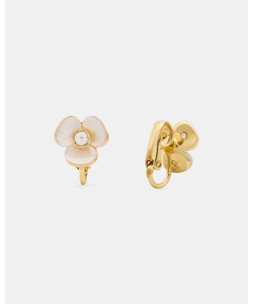 kate spade ピアス SPADE FLORAL 未使用 スペードフラワーピアス