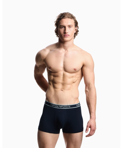未使用　EMPORIO ARMANI TRUNK 4枚　ボクサーパンツ EMPORIO ARMANI ボクサーパンツ 「オンライン限定」「エンポリオ