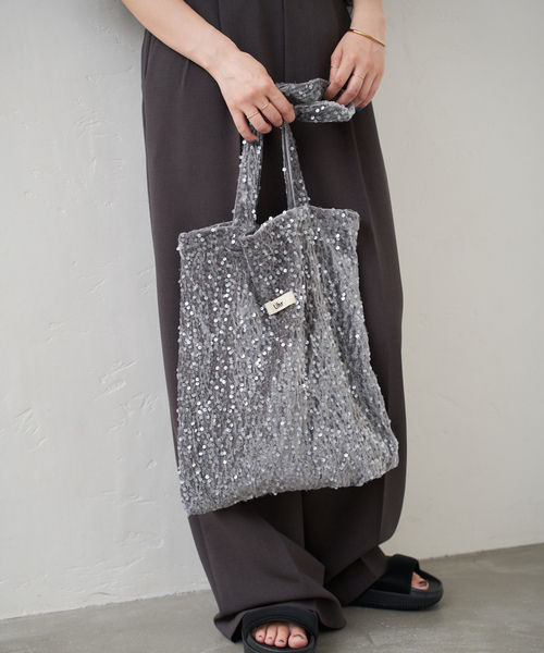 「Uhr」 トートバッグ FREE ブラック系その他 レディース_画像4