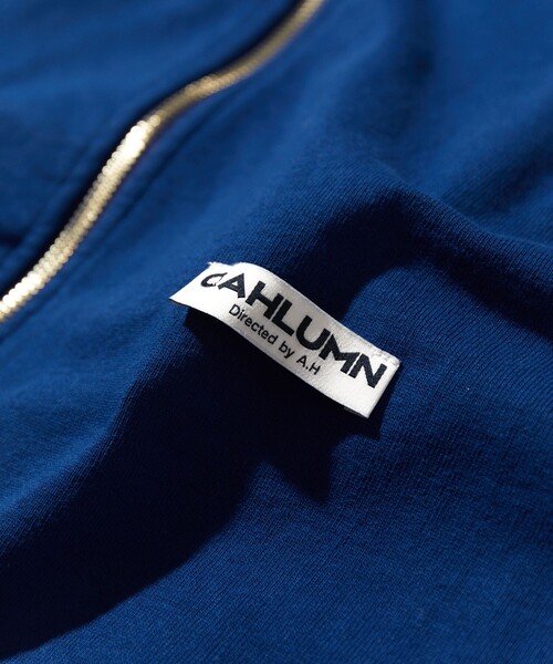 「CAHLUMN」 スウェットカットソー MEDIUM ライトグレー メンズ_画像2