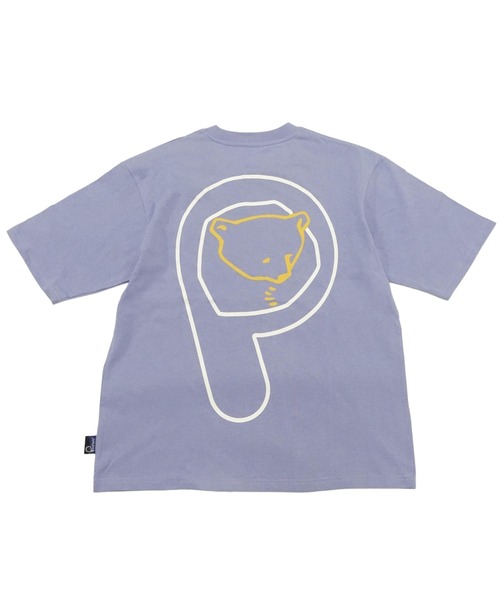 「PEN FIELD」 半袖Tシャツ LL パープル メンズ_画像5