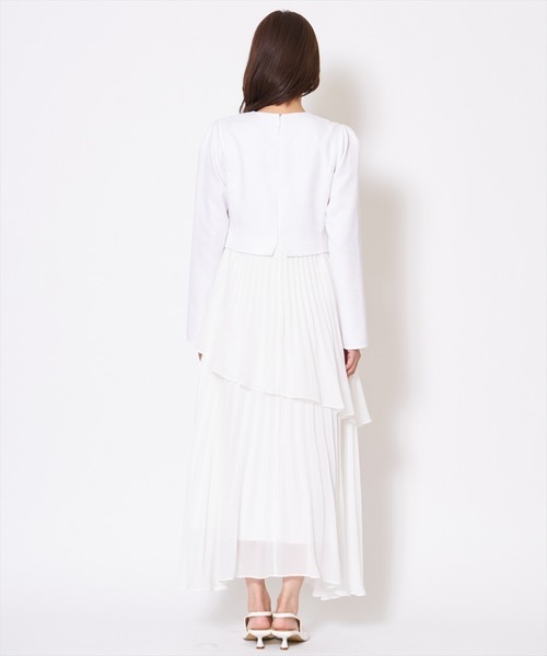 AND COUTURE（アンドクチュール） ワンピース ツイードジャケット