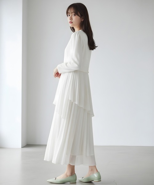 AND COUTURE（アンドクチュール） ワンピース ツイードジャケット
