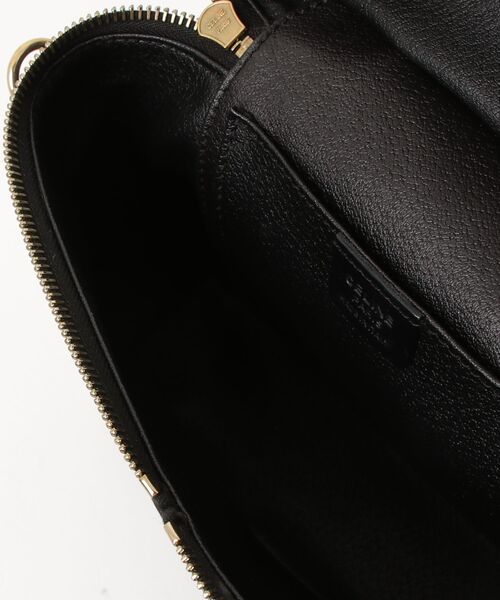 「CELINE」 マカダム バニティ 2WAYバッグ - ブラック レディースの画像