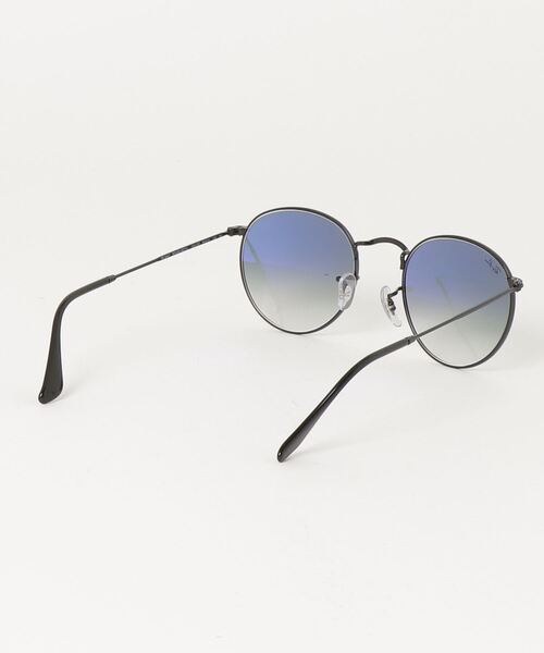 「Ray-Ban」 サングラス 50 ブラック×ブルー メンズの画像
