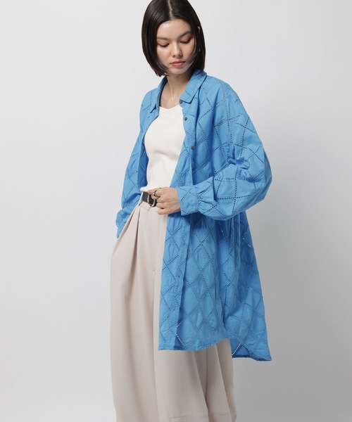 ニコちゃんチュニック 日本製】LIBERTY リバティプリント チュニック 80-90サイズ【There
