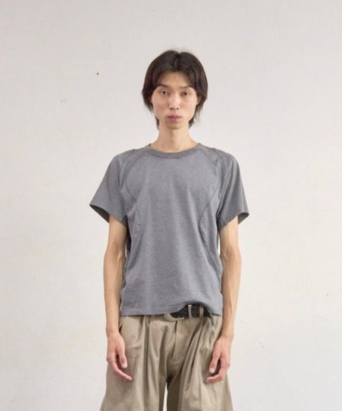 NVRFRGT（ネヴァーフォーゲット） tシャツ Panelled Half Sleeve T