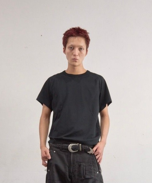 NVRFRGT（ネヴァーフォーゲット） tシャツ Panelled Half Sleeve T