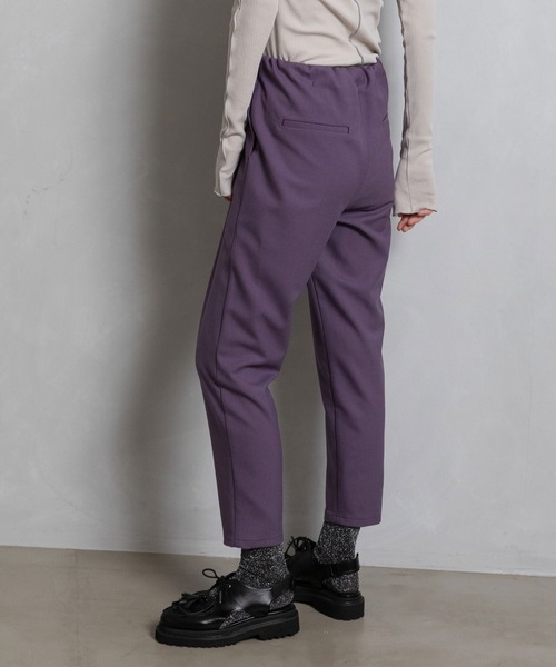 「MARECHAL TERRE」 イージーパンツ 3 パープル レディース_画像6