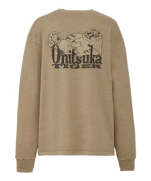 Onitsuka Tiger（オニツカタイガー） tシャツ WASHED LONG SLEEVED