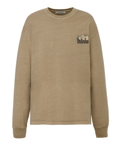 Onitsuka Tiger（オニツカタイガー） tシャツ WASHED LONG SLEEVED