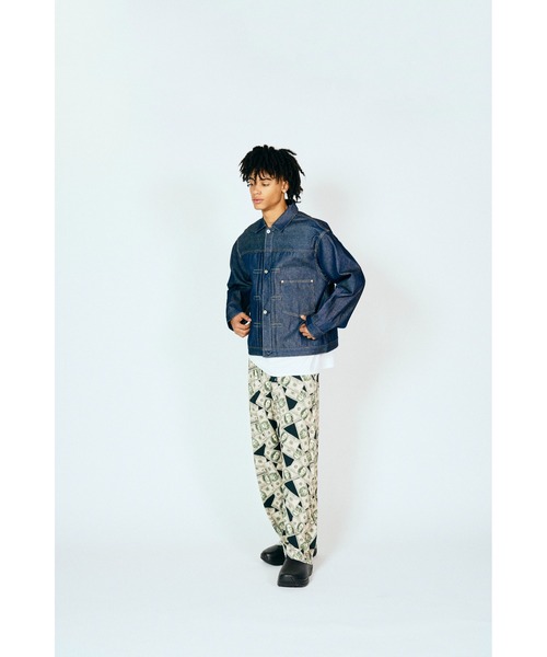 デニムジャケット gジャン PENNY’S FOREMOST ぺニーズフォアモスト / WWIIT-BACK JACKET メンズ レディースの画像
