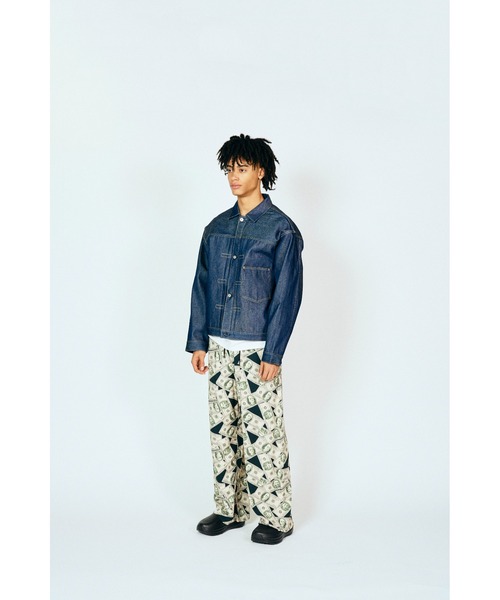 デニムジャケット gジャン PENNY’S FOREMOST ぺニーズフォアモスト / WWIIT-BACK JACKET メンズ レディースの画像