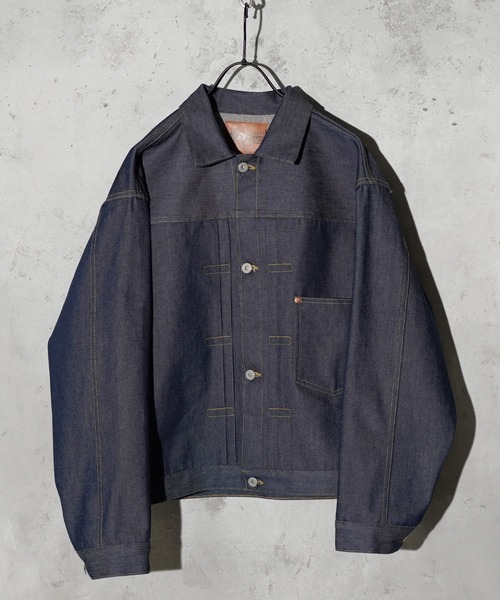 デニムジャケット gジャン PENNY’S FOREMOST ぺニーズフォアモスト / WWIIT-BACK JACKET メンズ レディースの画像