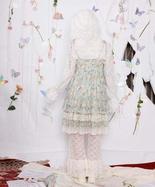 新品未使用！Laula x TOhRCH★レース チュニック iena IENA LA BOUCLE（イエナラブークル） ブラウス シャツ レースオン